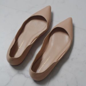 Loeffler Randall Scalloped Nude Flats